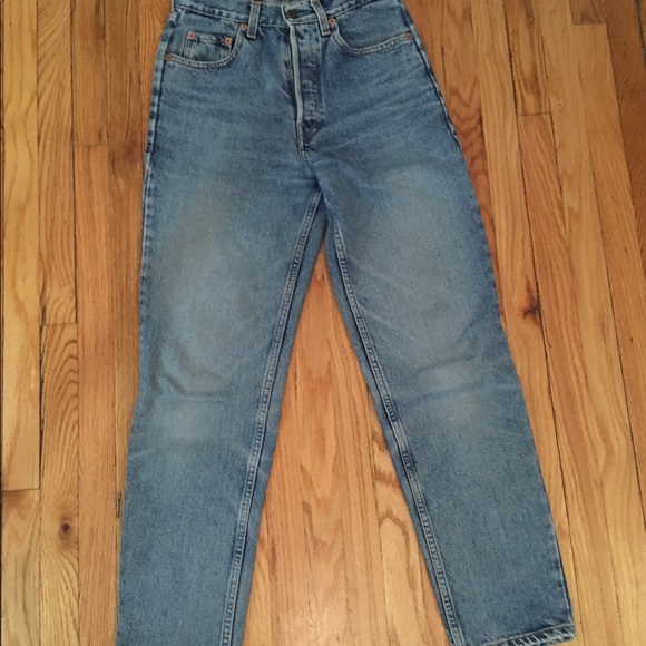 90's Vintage Levi's 891 Orange Tab Jeans - Picture 5 of 13